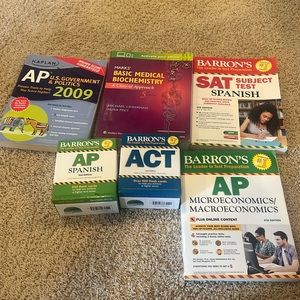 test prep materials! ap testing books